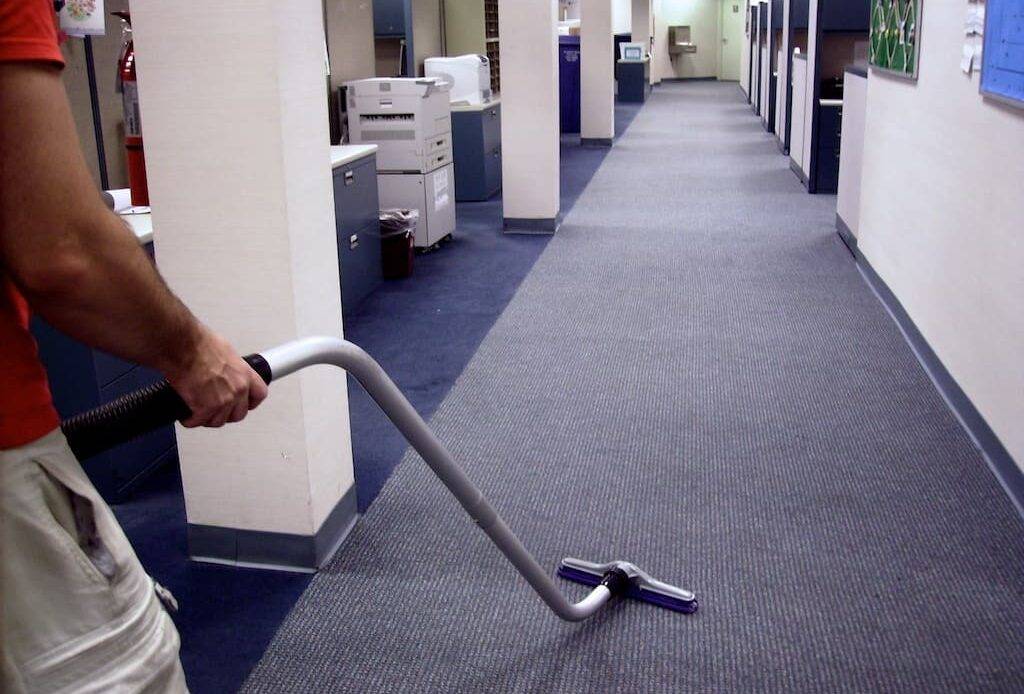 office Ccarpet leaning