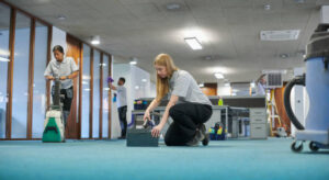 commercial carpet cleaning