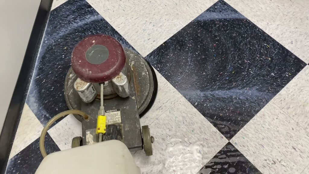 floor stripping and waxing