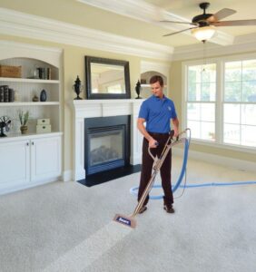 carpet odor commercial building