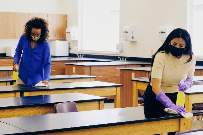 classroom cleaning services