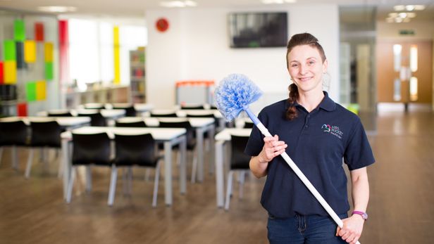 college cleaning services