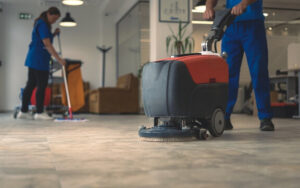 commercial floor cleaning