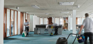 commercial floor cleaning