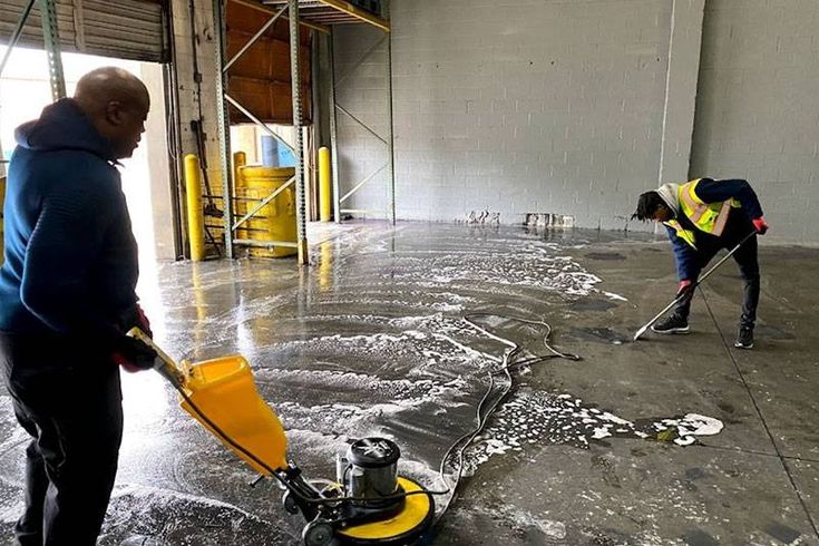 commercial floor maintenance schedule