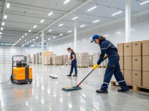 commercial warehouse cleaning