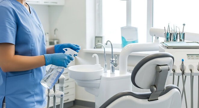 dental office cleaning