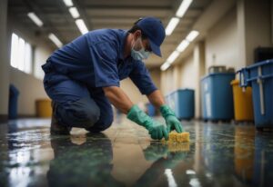 floor stripping and waxing Houston