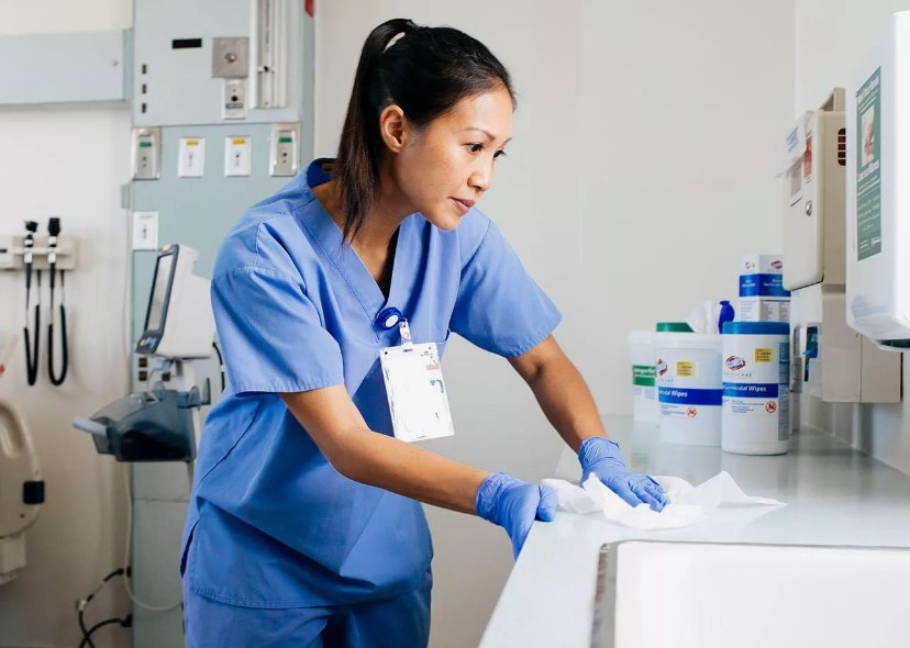 healthcare cleaning company