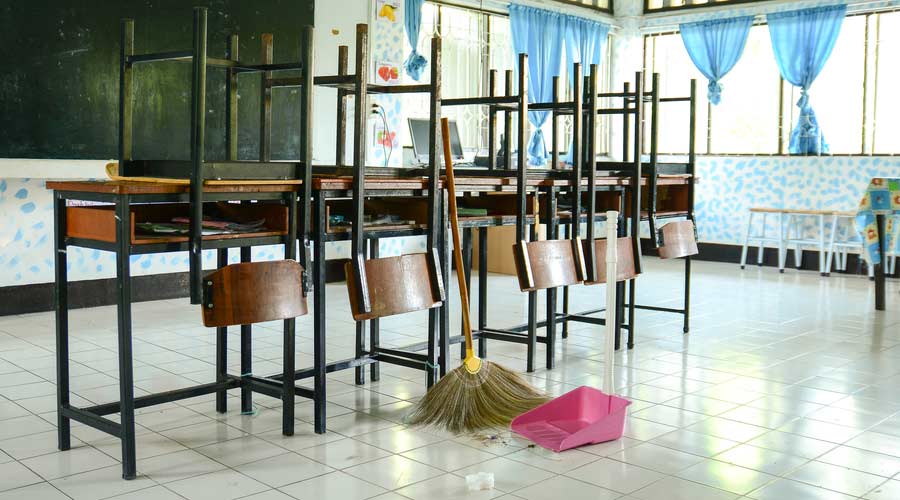 private school cleaning