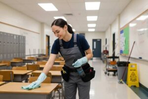 school cleaning