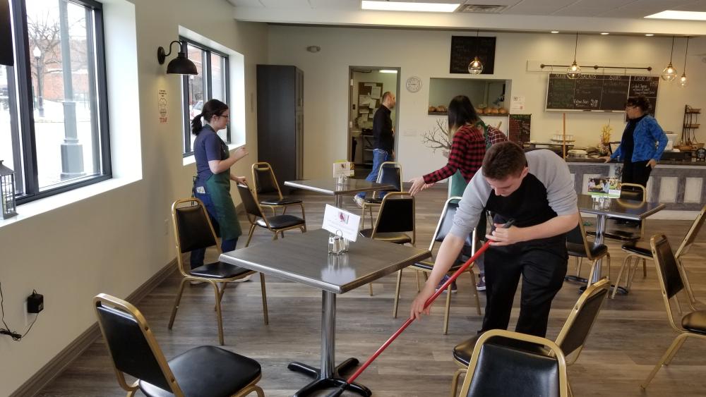 school cleaning Houston