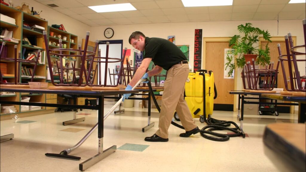 school cleaning company