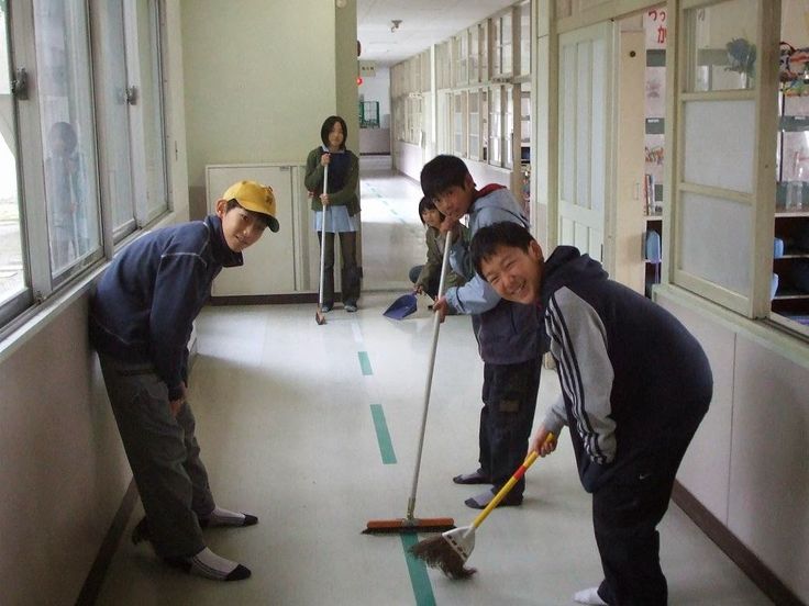 school common area cleaning